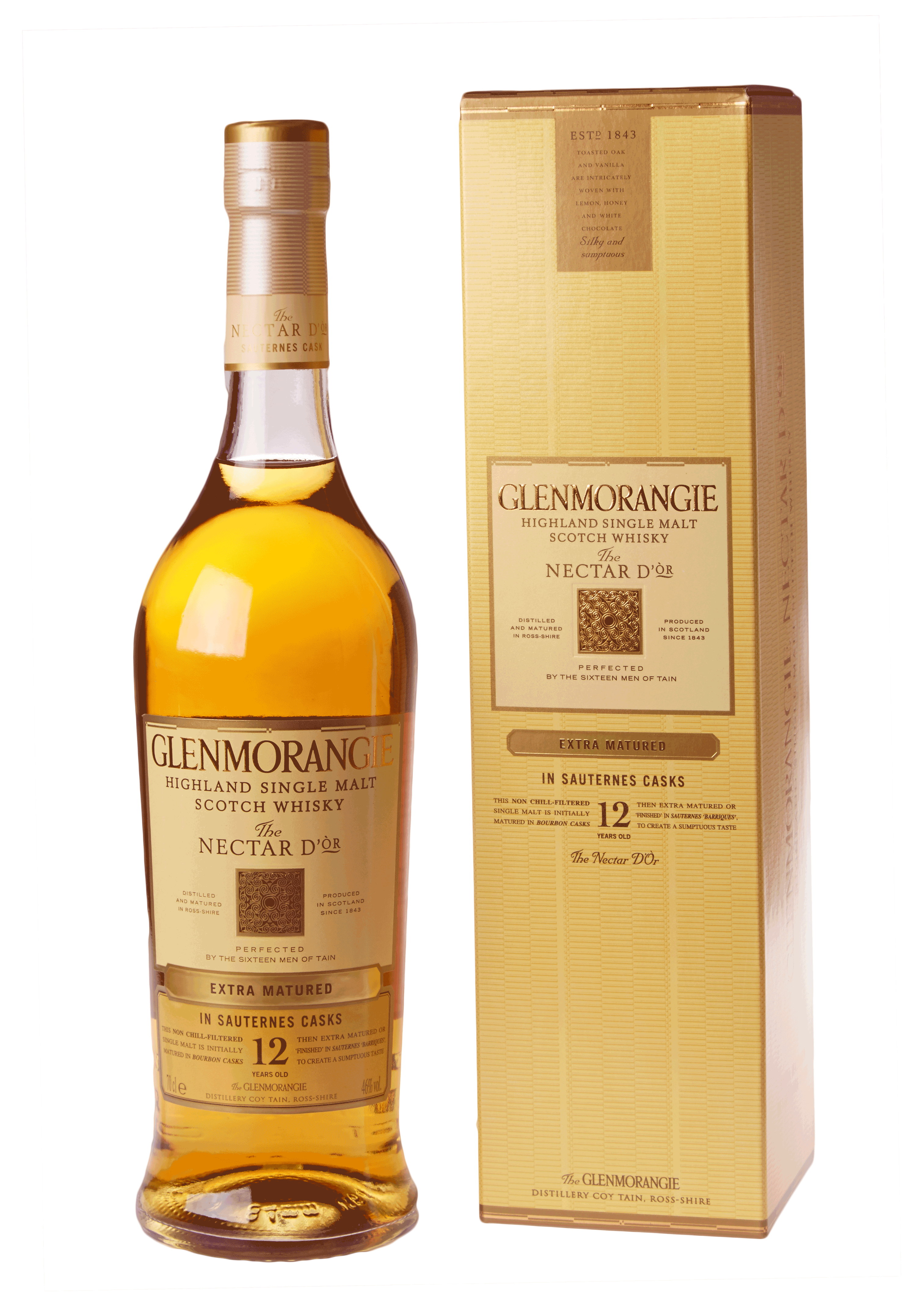 Glenmorangie 12 Jahre Nectar D´Or 46% 0,7L