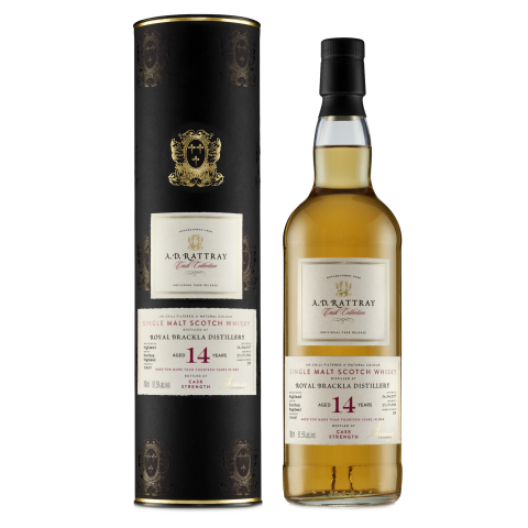 Royal Brackla 14 Jahre 2007/2021 Bourbon Hogshead Whisky 51,5% (A.D. Rattray)