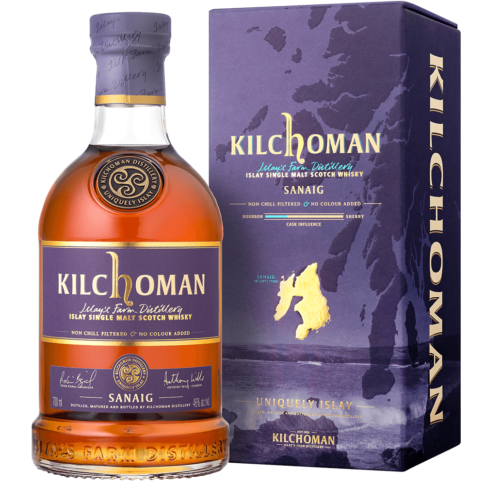 Kilchoman Sanaig Islay Whisky 46% 