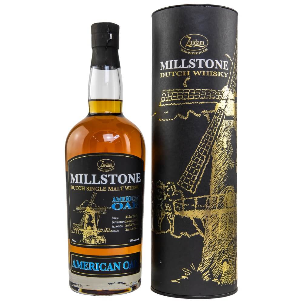 Zuidam Millstone American Oak Whisky 43% 