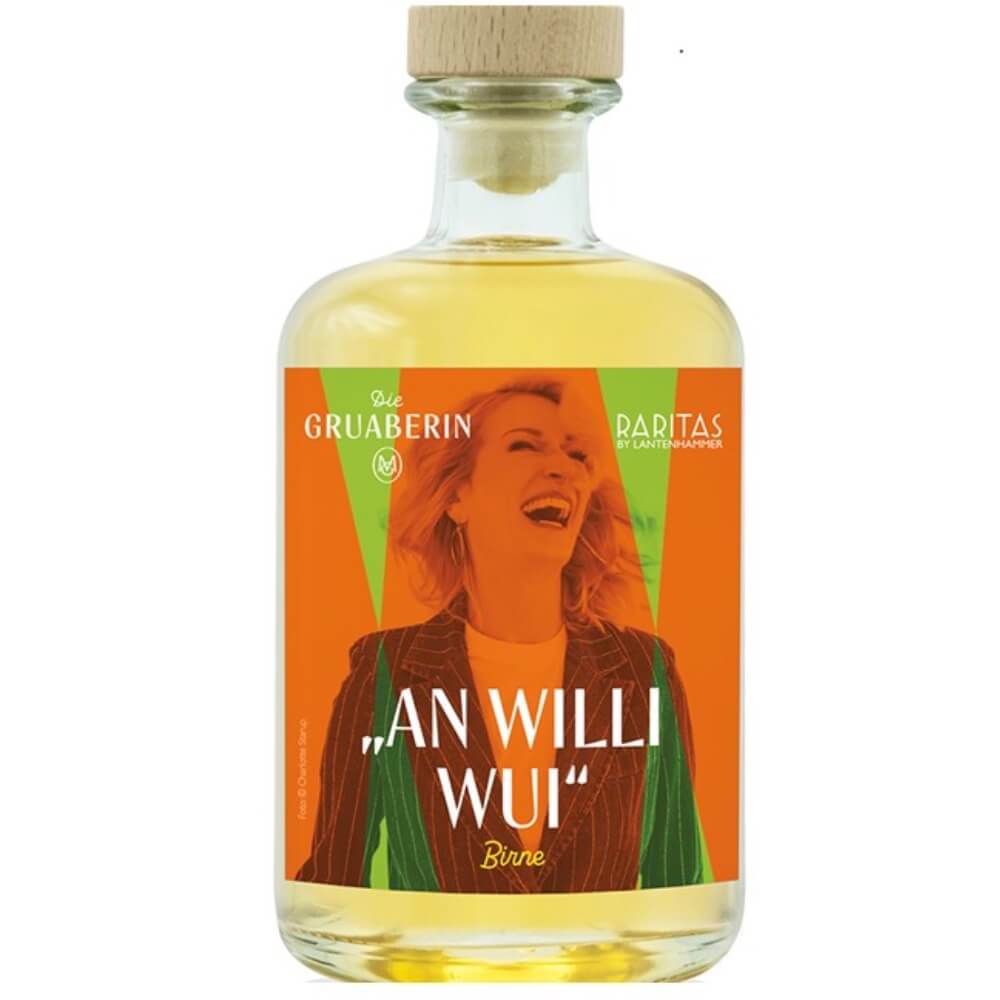 Lantenhammer „AN WILLI WUI“ RARITAS Spirituose Birne 32%