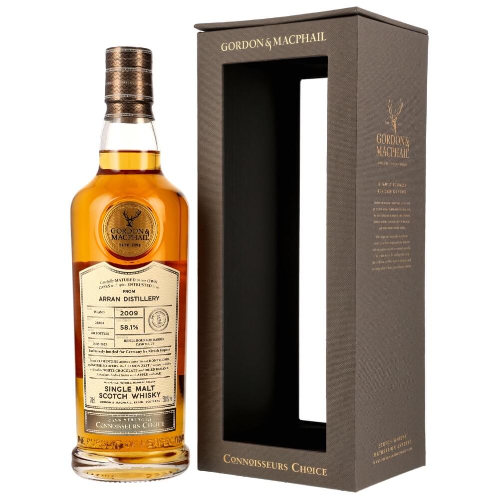 Arran 15 Jahre 2009/2025 CC CS #76 Whisky 58,1% (Gordon&MacPhail)