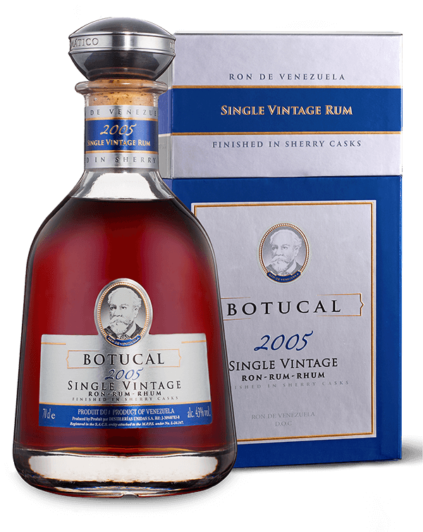 Ron Botucal Single Vintage 2005 Rum 43% 0,7L