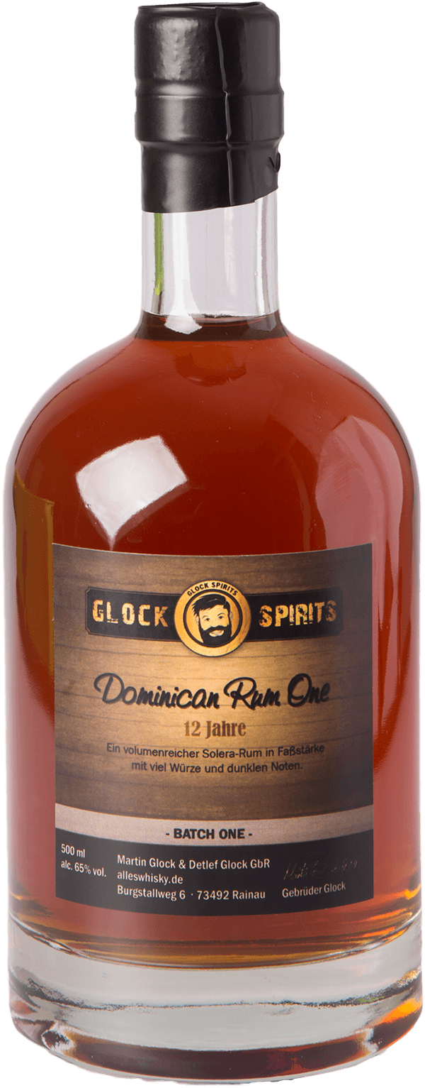 Domenican Blend One Rum GLOCK SPIRITS Batch 1 65%