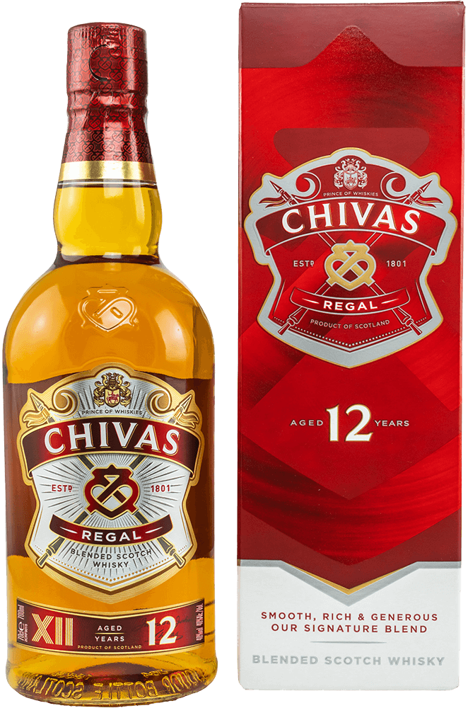 Chivas Regal 12 Jahre Blended Scotch Whisky 40%