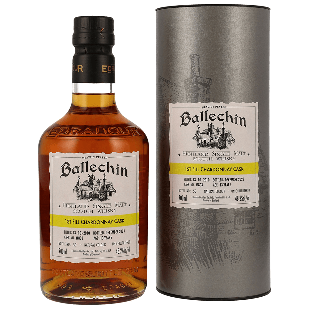 Ballechin 13 Jahre 2010/2023 Chardonnay Cask #803 St. Michael Eppan Whisky 48,2%