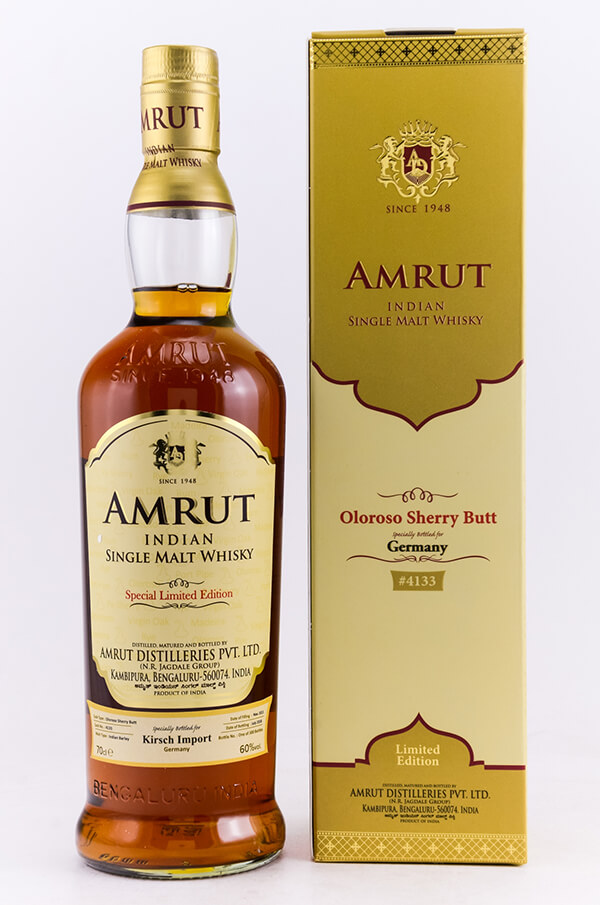 Amrut Single Cask #4133 Oloroso Sherry Butt Indian Whisky