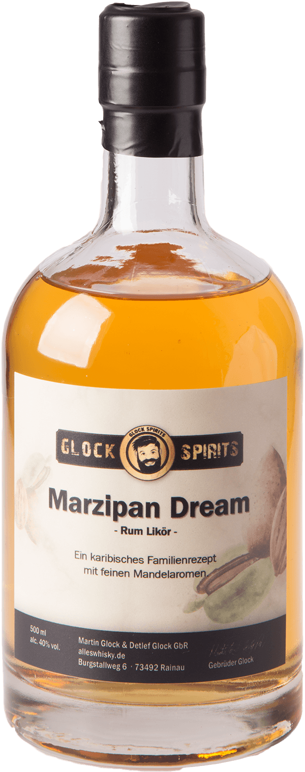 GLOCK SPIRITS Marzipan Dream Rum Liqueur 40% 0,5L