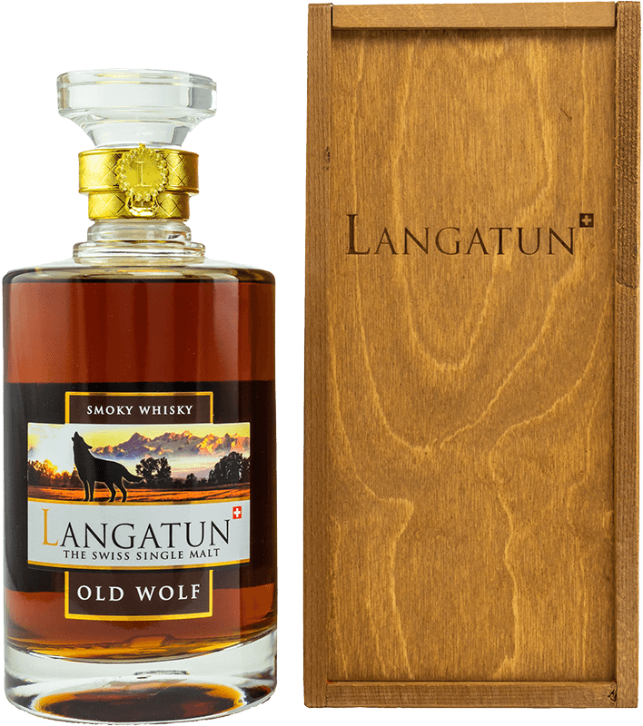 Langatun Old Wolf Smoky/Sherry Batch 419/02/22 Swiss Whisky 46%