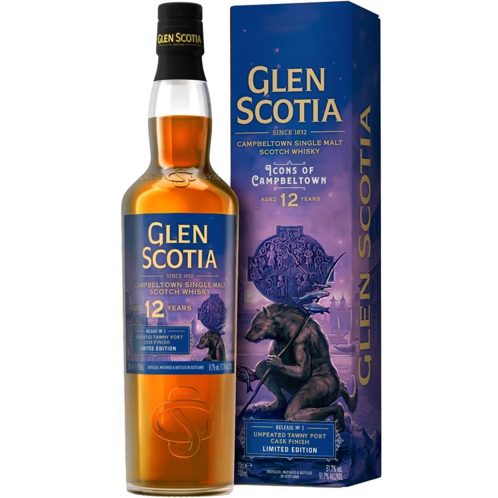 Glen Scotia 12 Jahre Icons of Campbeltown No.3 Tawny Port Finish Whisky 51,7%
