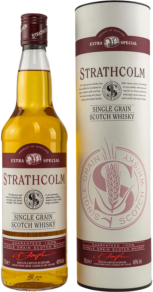 Strathcolm Single Grain Scotch Whisky 40%