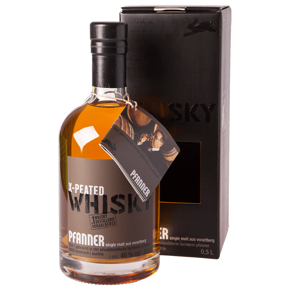 Pfanner X-Peated Whisky 46% 0,5L