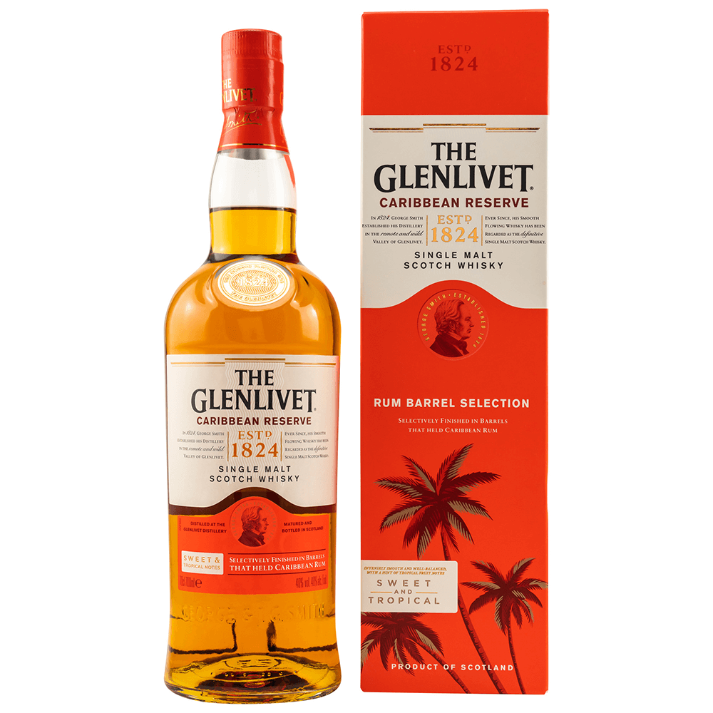 Glenlivet Caribbean Reserve Whisky 40%