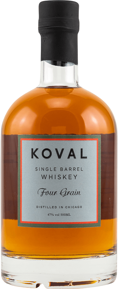 Koval Four Grain Single Barrel 94 Proof Whiskey 47% 0,5L