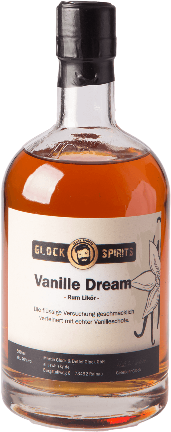 GLOCK SPIRITS Vanille Dream Rum Liqueur 40% 0,5L