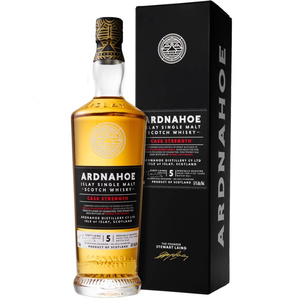 Ardnahoe 5 Jahre Cask Strength Batch No2  Whisky 61%