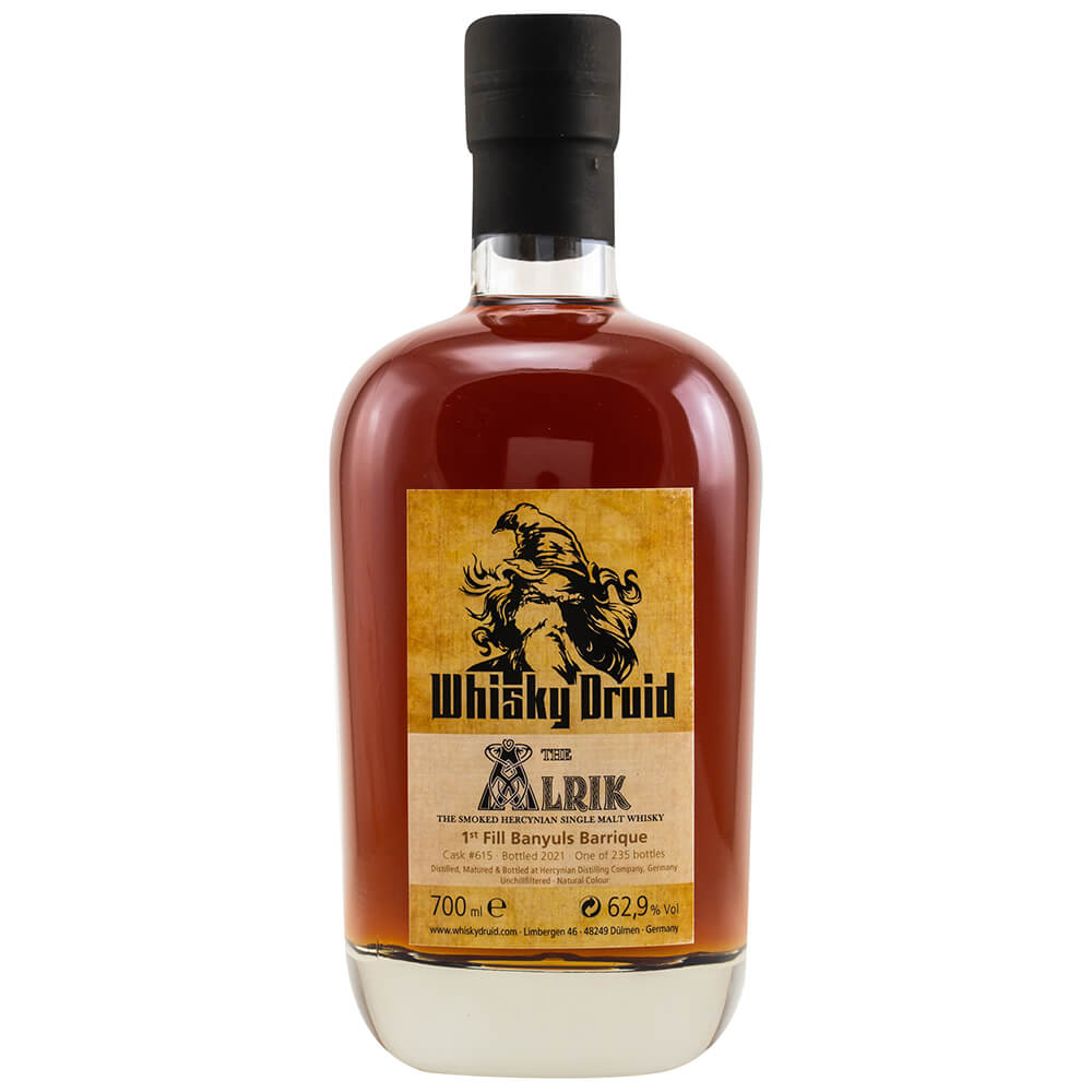 Whisky Druid The Alrik The Smoked Hercynian Banyuls Barrique Whisky 62,9% 0,7L