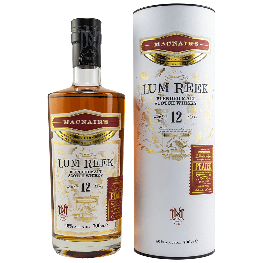 MacNairs 12 Jahre Lum Reek Blended Malt Whisky 46%