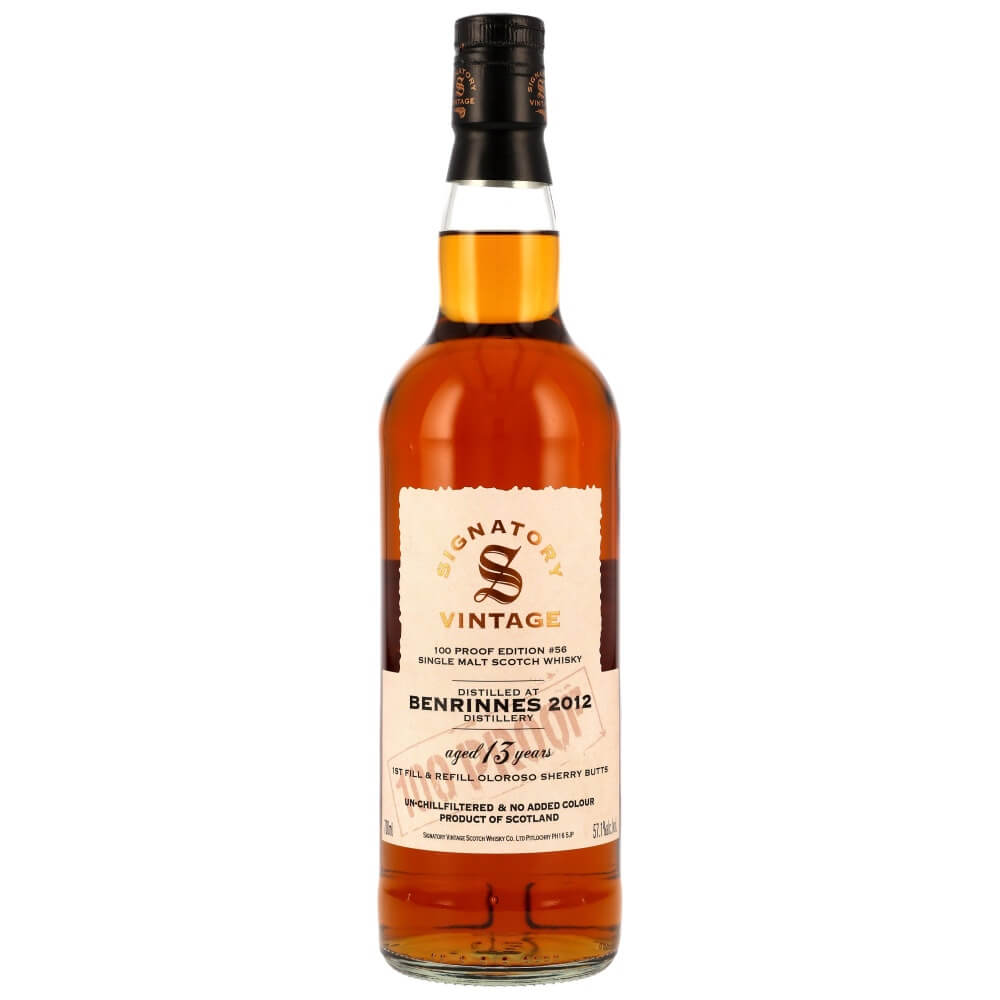 Benrinnes 13 Jahre 2012/2025 100 Proof Edition #56 Whisky 57,1% (Signatory)