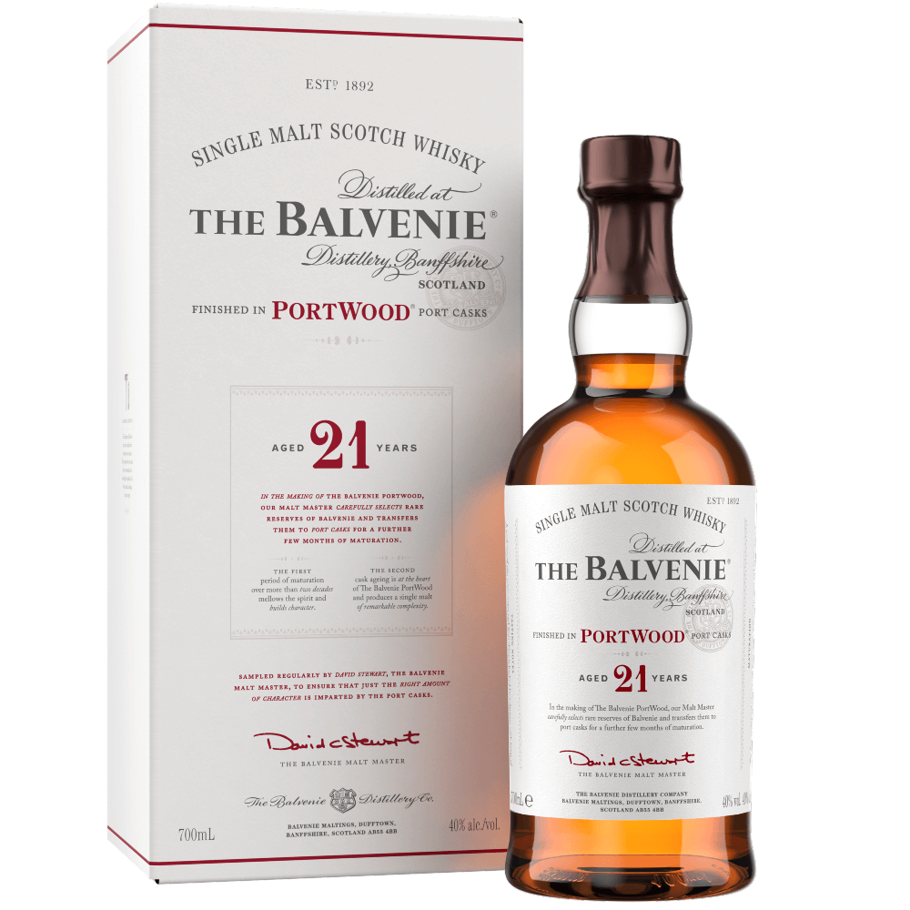 Balvenie 21 Jahre Port Wood Whisky 40% 