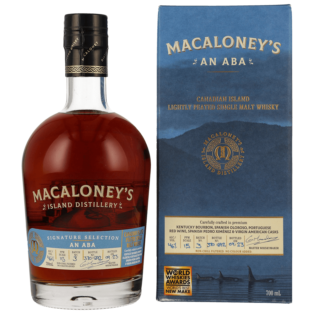 Macaloney An Aba Signature Selection Canadian Whisky 46% 