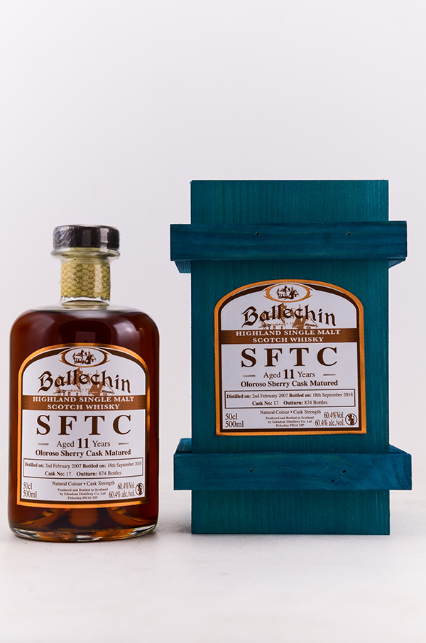 Ballechin 2007/2018 Straight from the Sherry Cask Nr.17 Whisky 60,4% 0,5L Shop