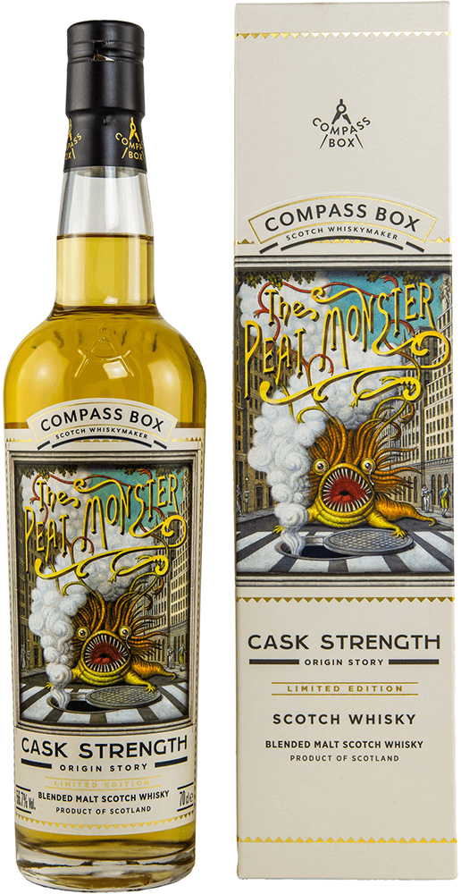 Compass Box Peat Monster Cask Strength Whisky 56,7%