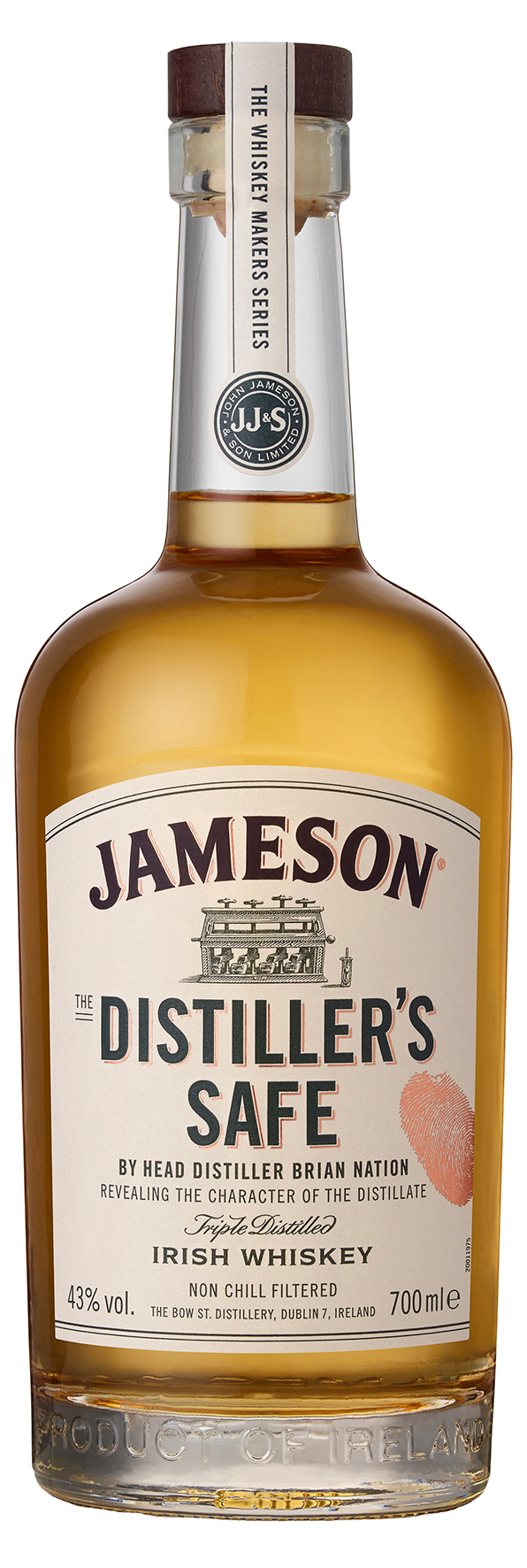 Jameson The Distiller´s Safe Whiskey 43% 0,7L
