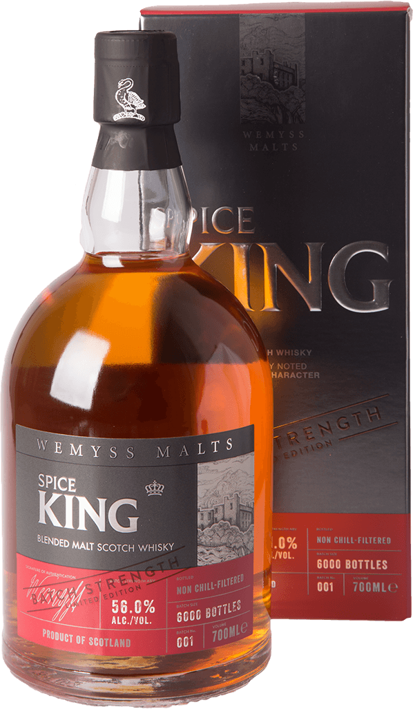 Wemyss Spice King Batch Strength Blended Malt Whisky 56%