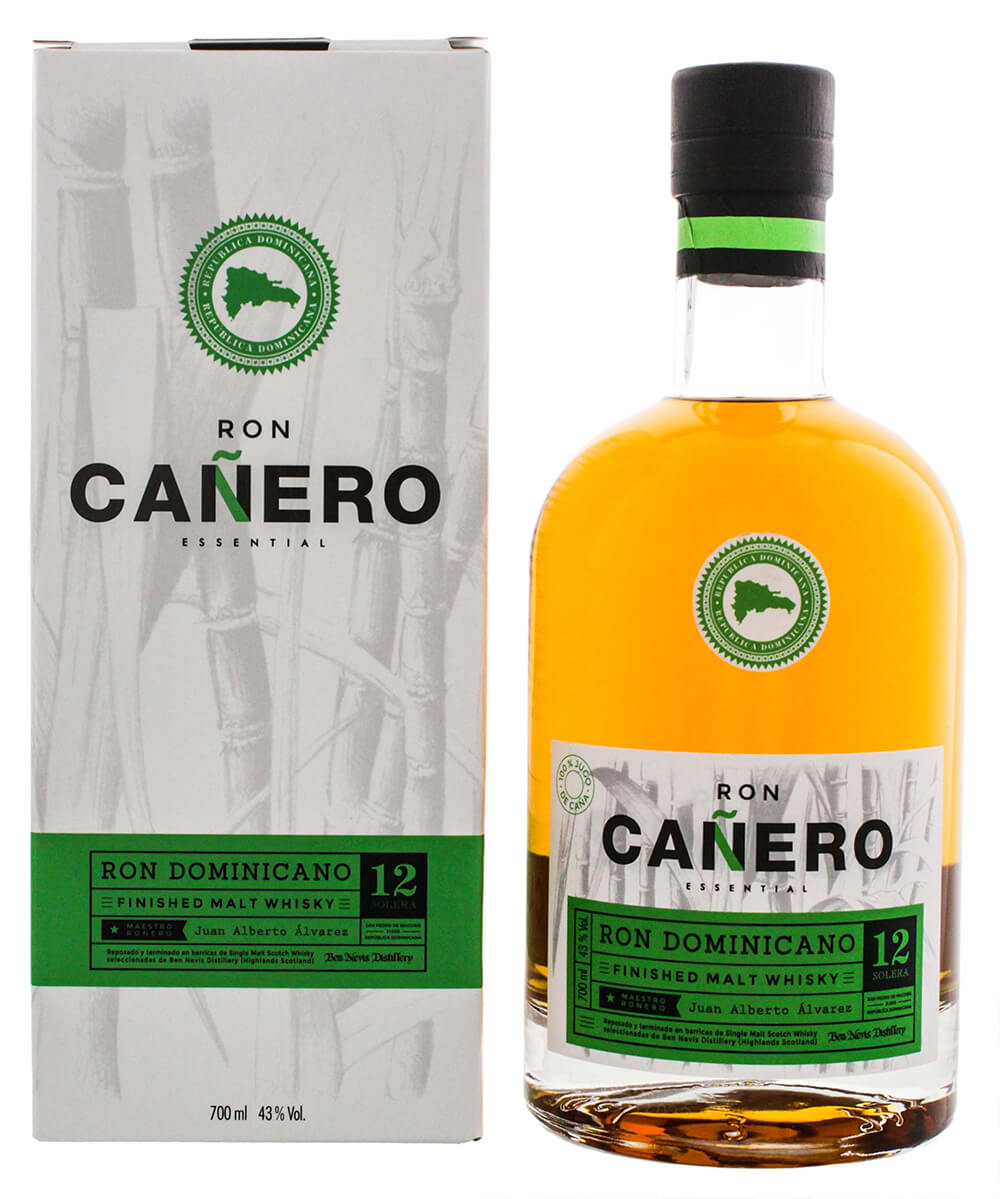 Ron Canero 12 Jahre Essential Malt Whisky Finish Rum 43%