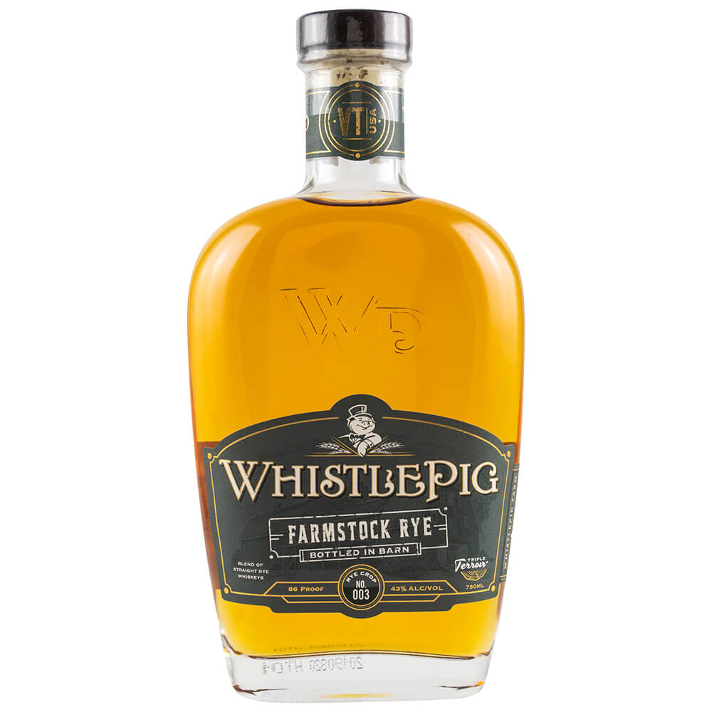 WhistlePig Farmstock Rye Crop 003 Whiskey 43% 0,75L