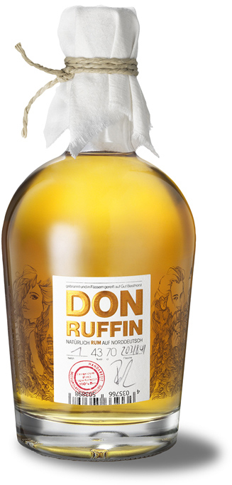 Don Ruffin Rum auf Norddeutsch Bio 43%