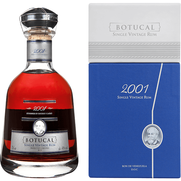 Ron Botucal Single Vintage 2001 Rum 43% 0,7L