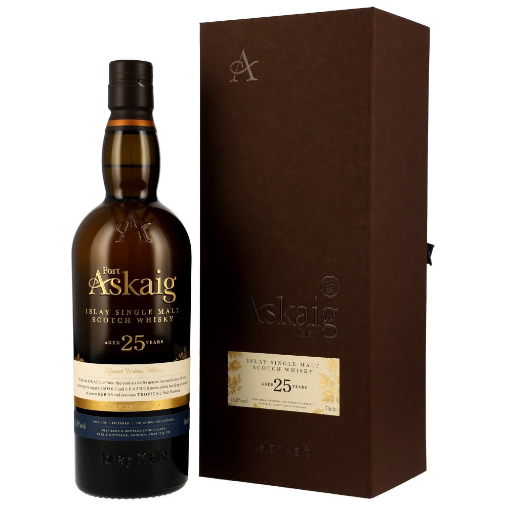 Port Askaig 25 Jahre Whisky 45,8% 