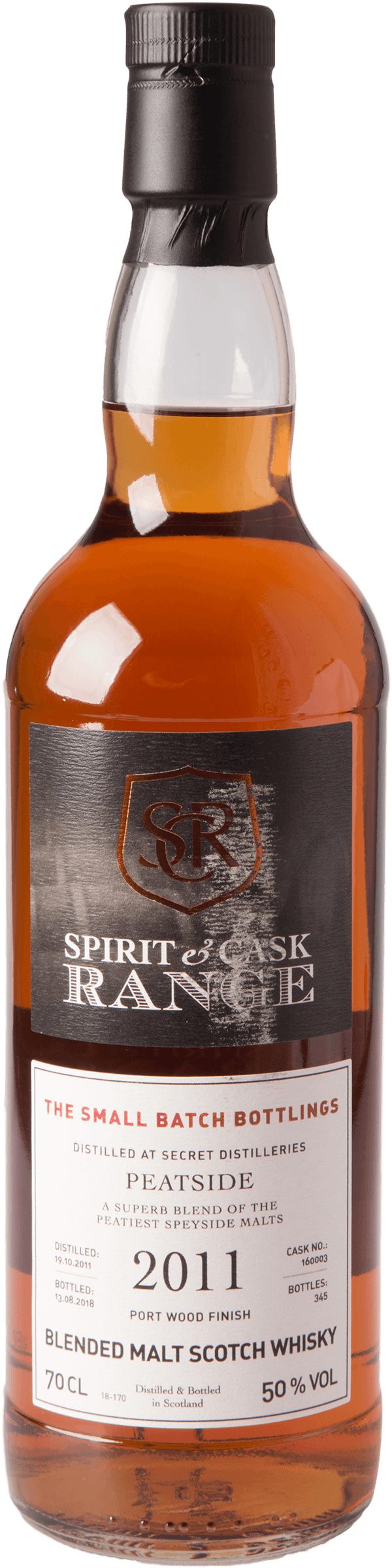 Peatside 2011/2018 Port Finish Spirit & Cask Range Whisky 50% 0,7L