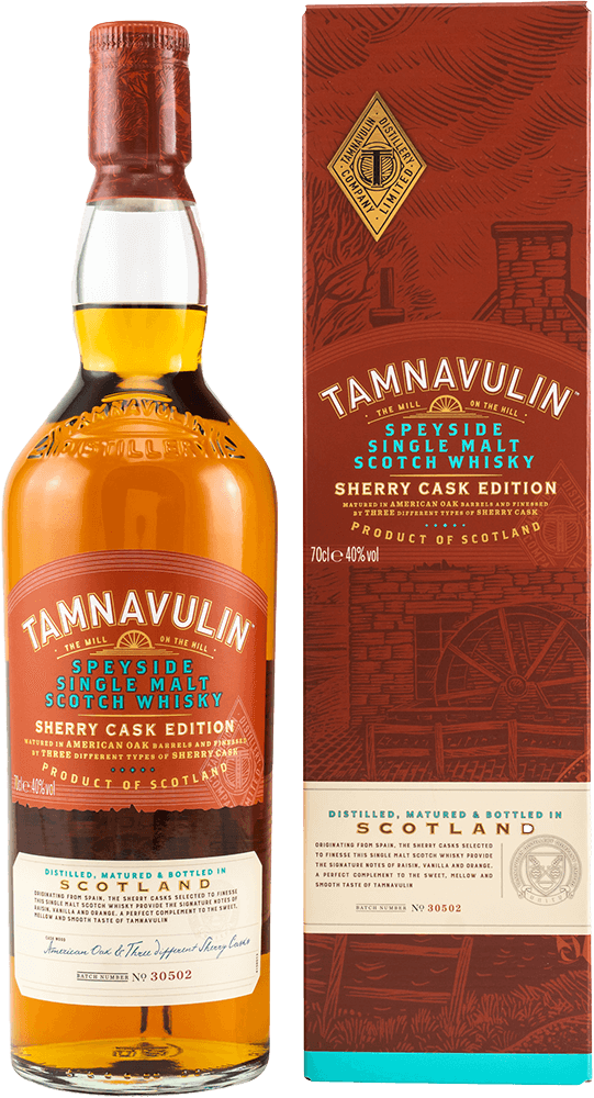 Tamnavulin Sherry Cask Single Malt Whisky 40%