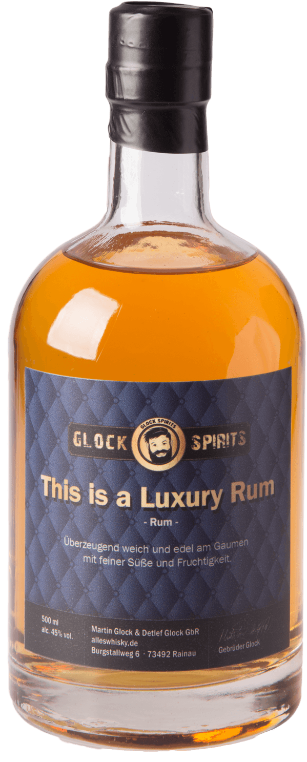GLOCK SPIRITS This is a Luxury Rum 45% 0,5L