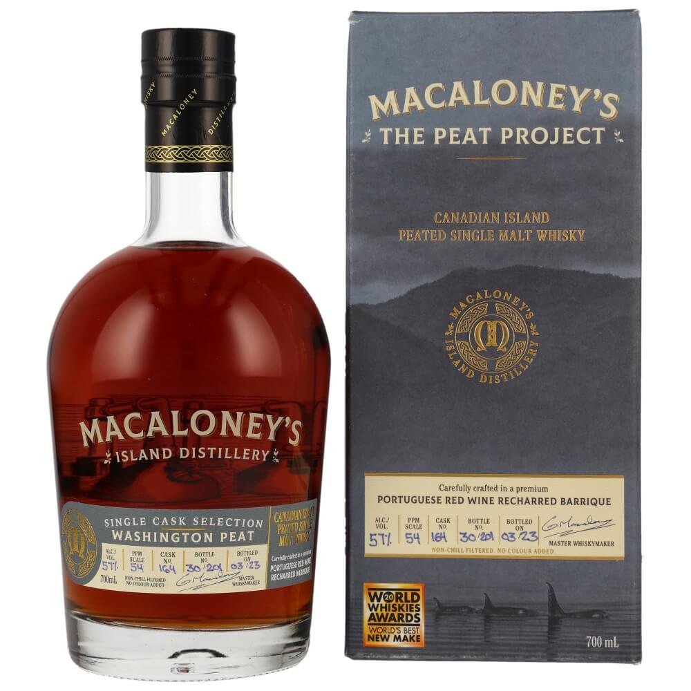 Macaloney Peat Project CS Red Wine #164 Whisky 57% 
