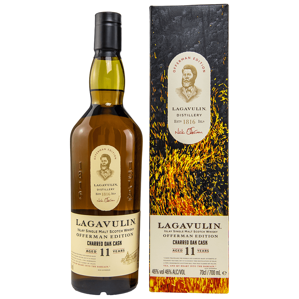 Lagavulin 11 Jahre Offerman Edition 2022 Charred Oak Cask Whisky 46%