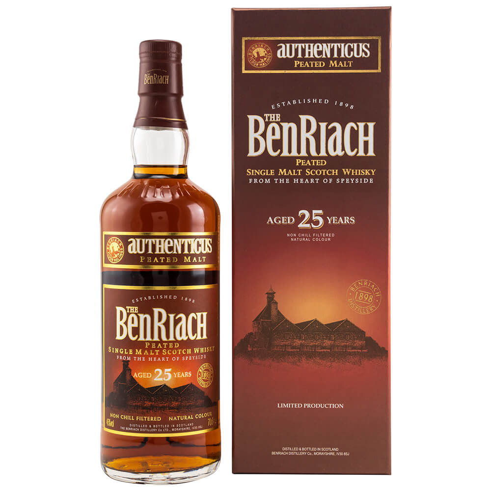 Benriach 25 Jahre Authenticus Whisky 46%