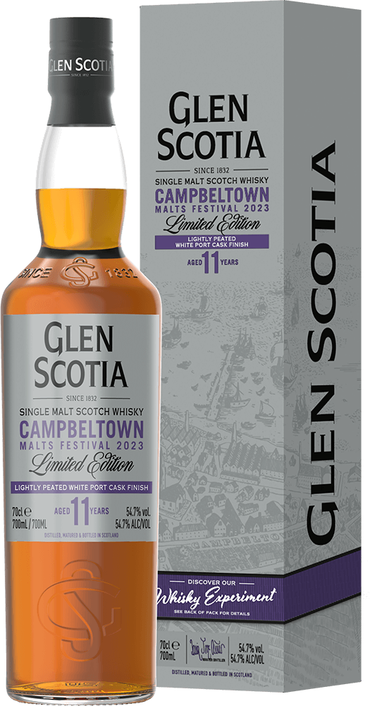 Glen Scotia 11 Jahre 2023 Campbeltown Malts Festival Port Cask Finish Whisky 54,7%