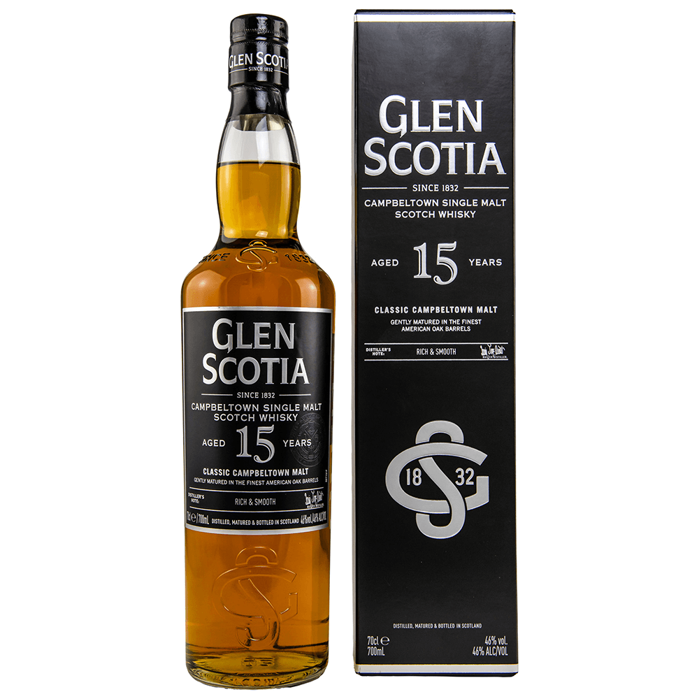 Glen Scotia 15 Jahre Whisky 46% 