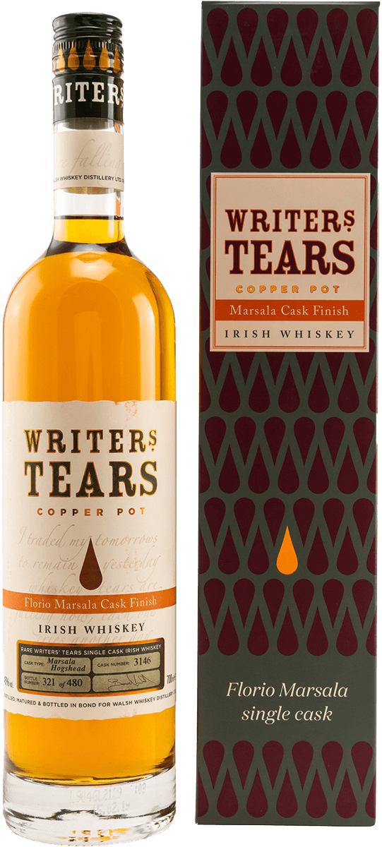 Writers Tears Copper Pot Marsala Cask Finish Irish Whiskey 45%