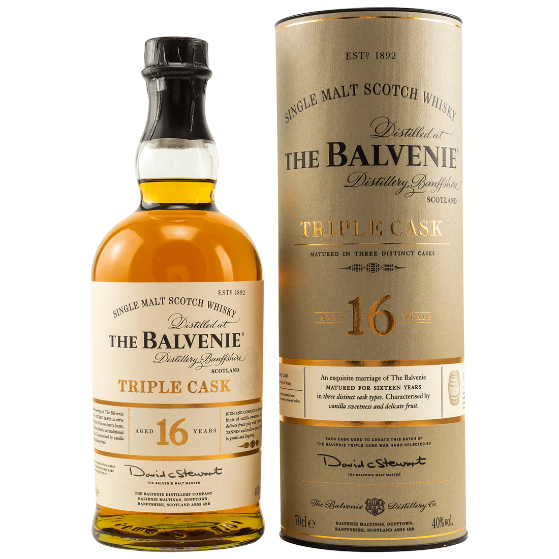 Balvenie 16 Jahre Triple Cask Whisky 40%