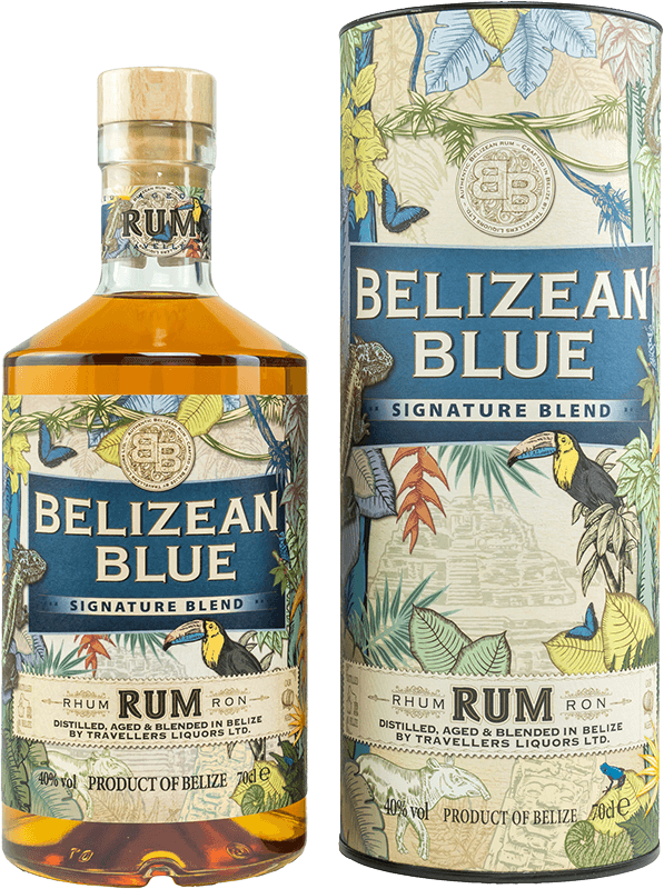 Belizean Blue Signature Blend Rum 40%