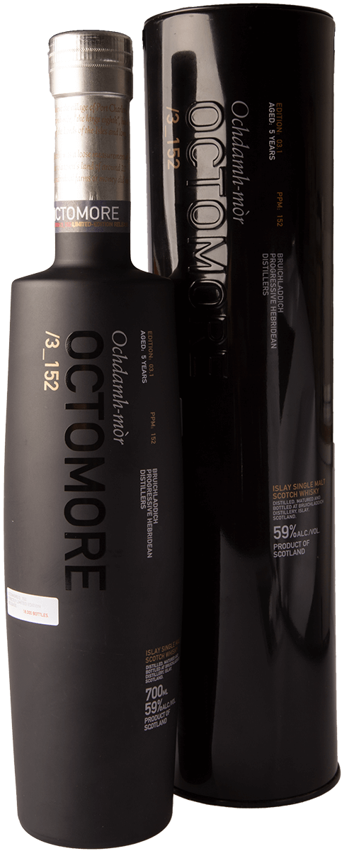 Bruichladdich Octomore Edition 03.1 5 Jahre Ochdamh-mòr Whisky 59%