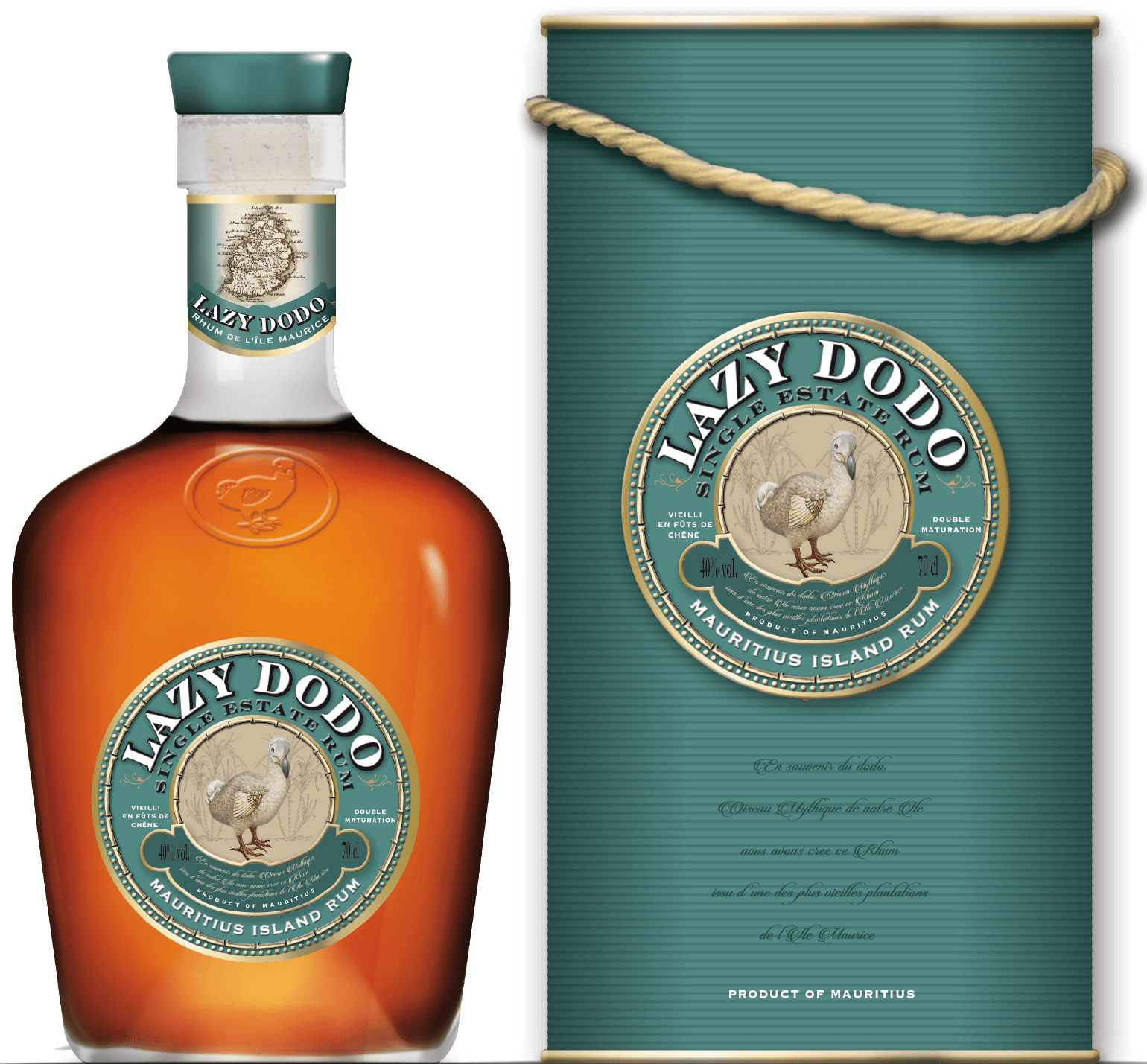 Lazy Dodo Single Estate Rum 40% 