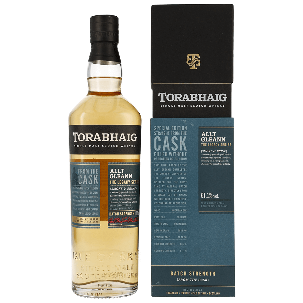 Torabhaig The Legacy Series Allt Gleann Batch Strength Whisky 61,1%