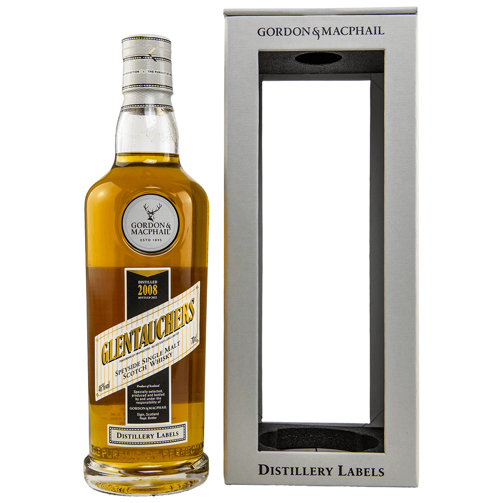Glentauchers 2008/2022 Distillery Labels New Range Whisky 46% (Gordon&MacPhail)