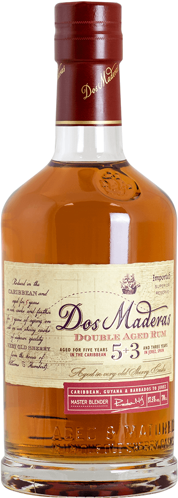 Dos Maderas 5+3 Triple Aged Rum 37,5% 